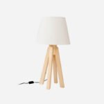 Morgon Table Lamp, Oak Wood natural matte finish