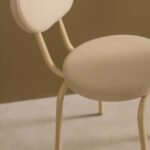 Soft Taupe Minimal Chair