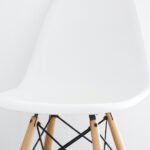 Plastic Wendy Chair with plywood, Matte lacquer