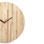 Snaade Wall Clock, Birch wood, matte lacquer & dry finish 11″