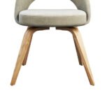 Vedio Chair, Gunnared Green, solid birch frame & lacquer