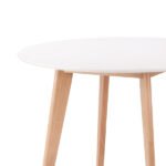 Silha Coffee Table, plywood tabletop &matte lacquer, 33″